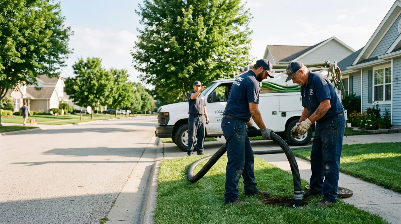 Emergency Septic Service in Germantown, IL